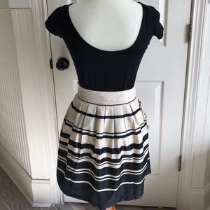NWT Silky Striped Skirt (Small)